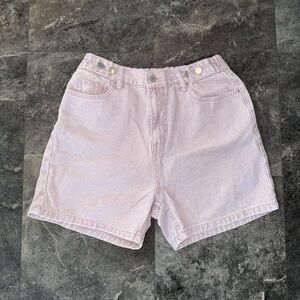 Liwu Liwu Pink Cargo Shorts Size Large